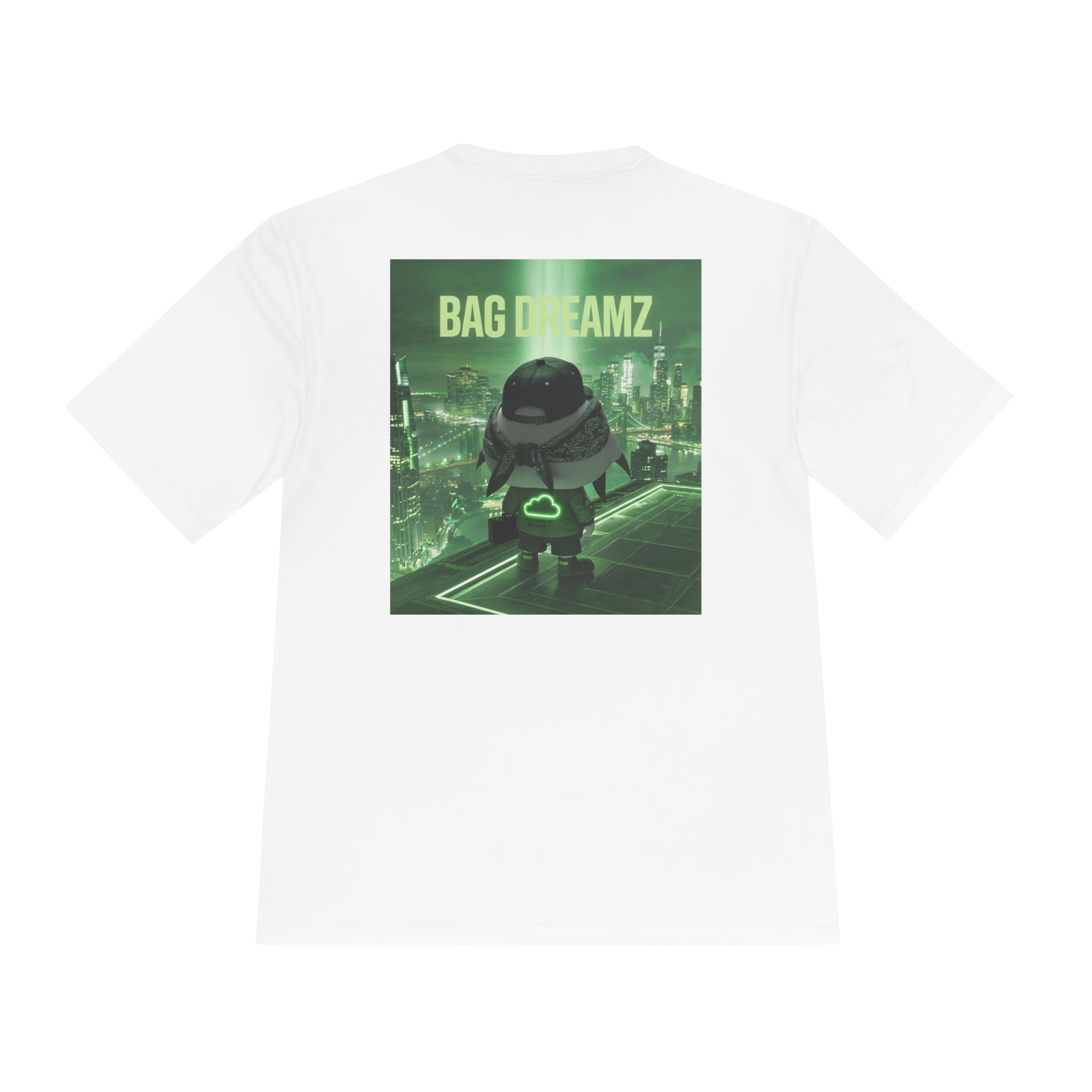 Bag Dreamz astronaut graphic tee | Die Dreamin' cityscape T-Shirt