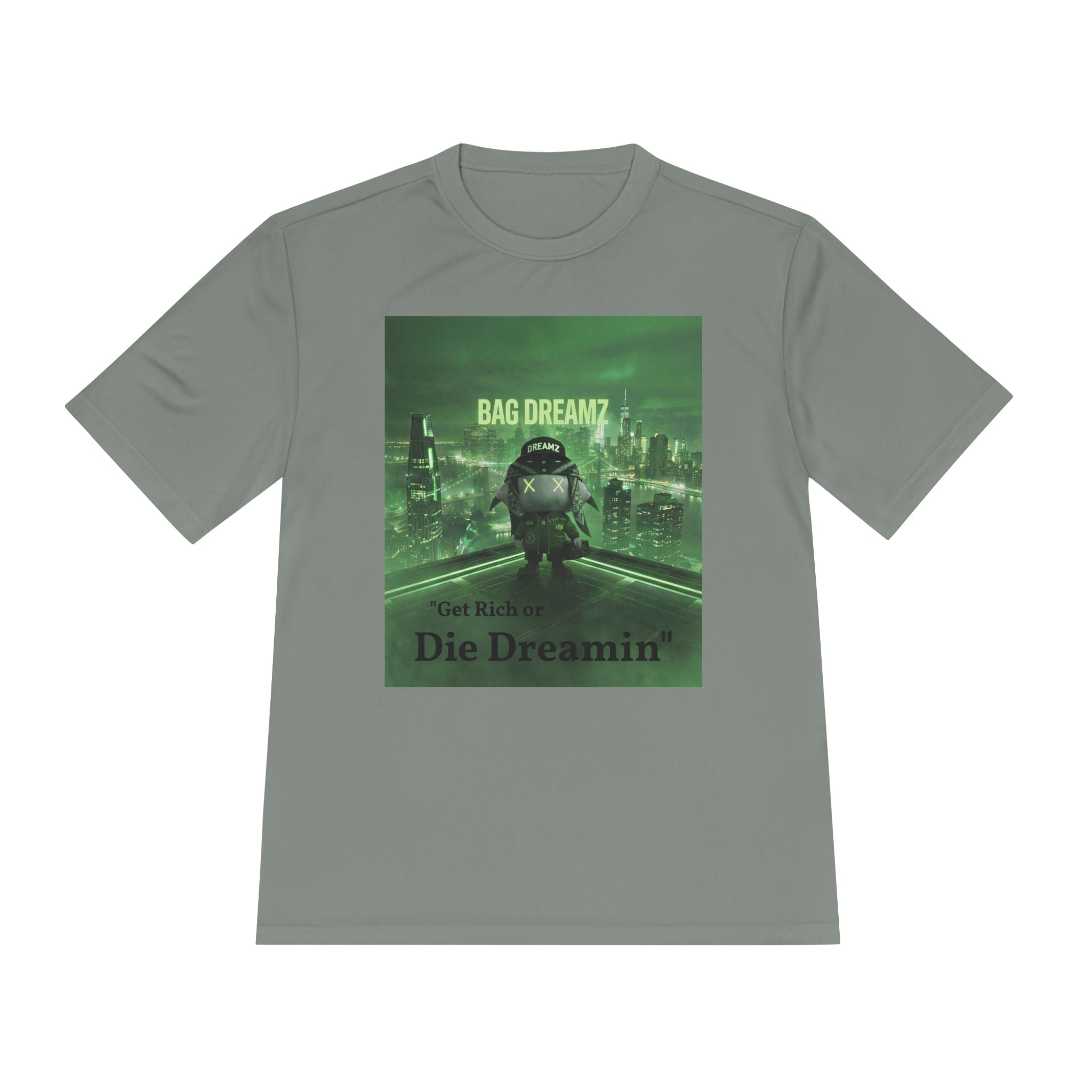 Bag Dreamz astronaut graphic tee | Die Dreamin' cityscape T-Shirt