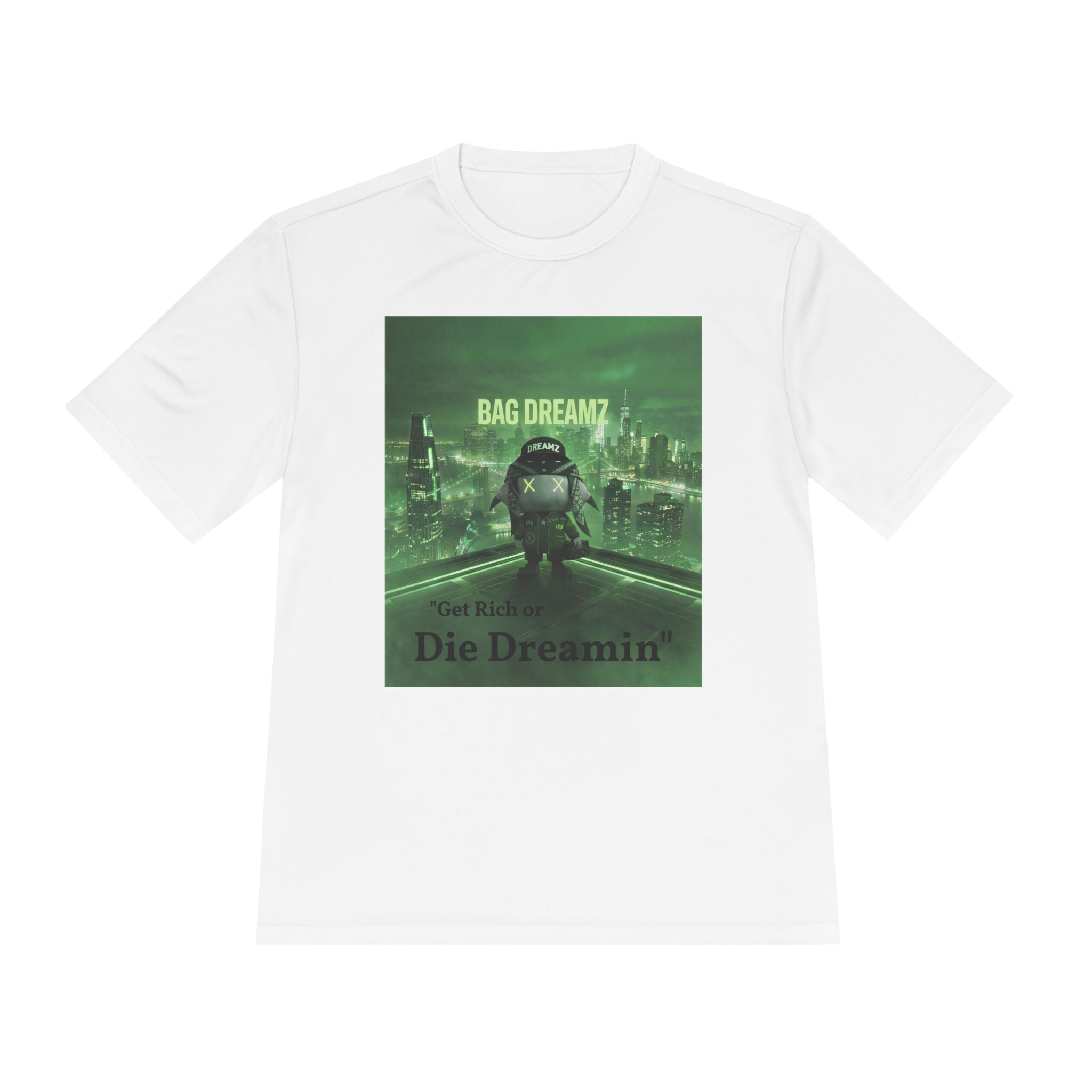 Bag Dreamz astronaut graphic tee | Die Dreamin' cityscape T-Shirt