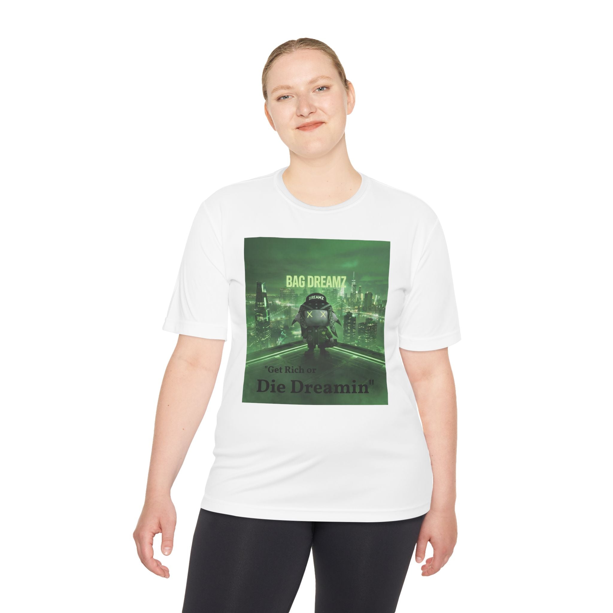 Bag Dreamz astronaut graphic tee | Die Dreamin' cityscape T-Shirt