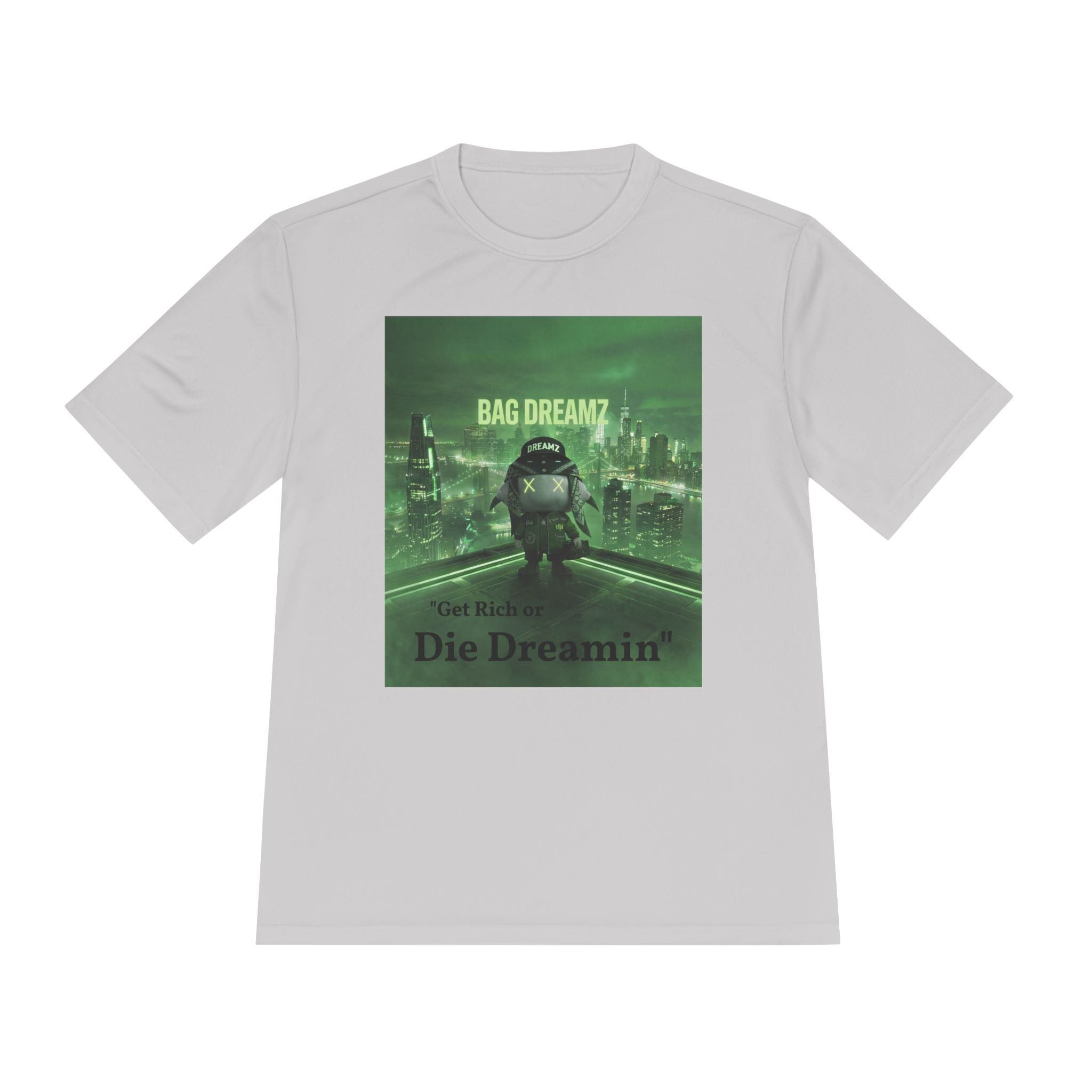 Bag Dreamz astronaut graphic tee | Die Dreamin' cityscape T-Shirt