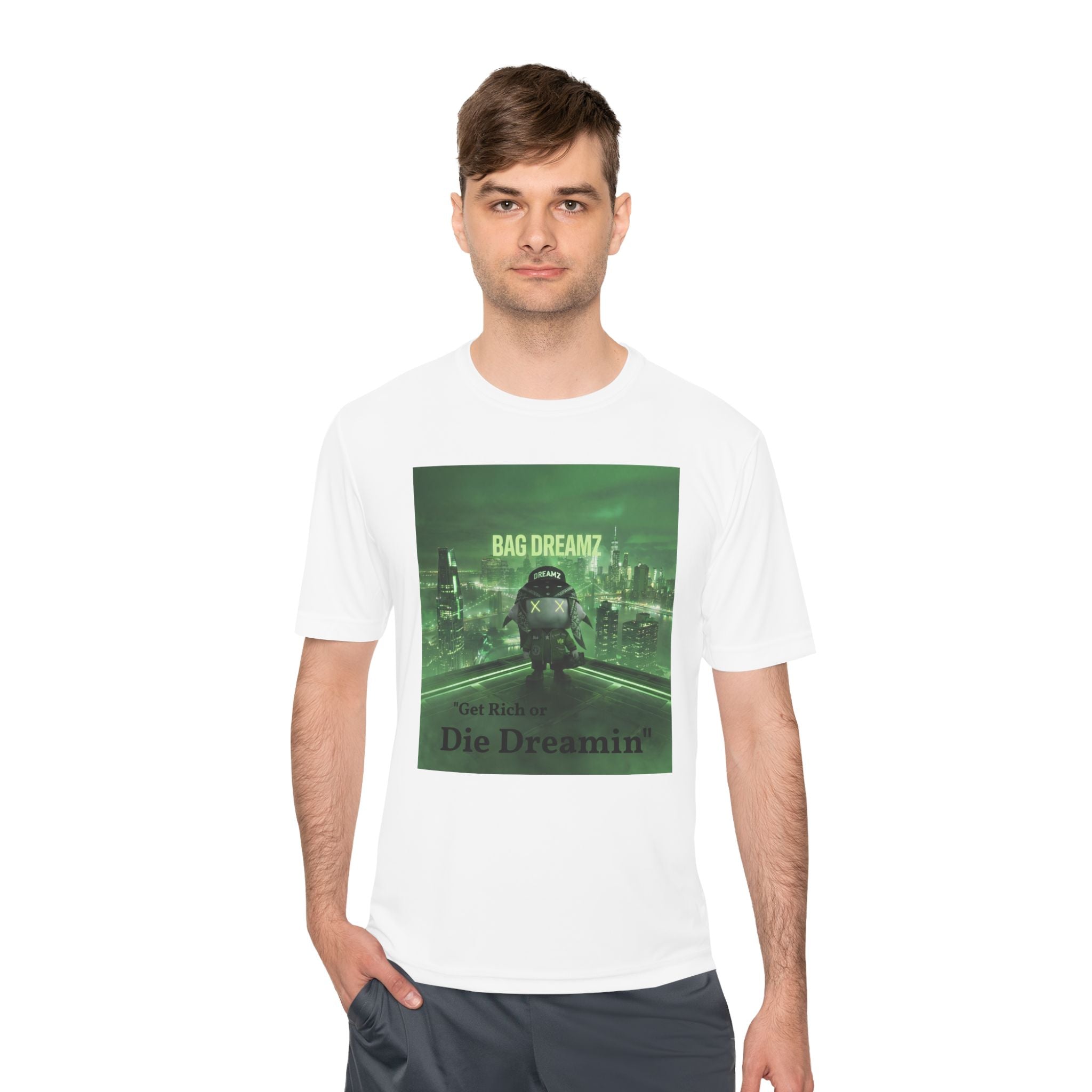 Bag Dreamz astronaut graphic tee | Die Dreamin' cityscape T-Shirt