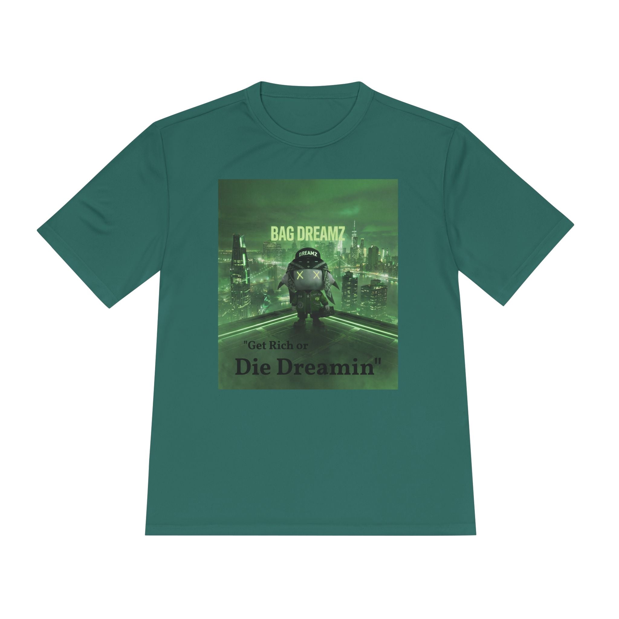 Bag Dreamz astronaut graphic tee | Die Dreamin' cityscape T-Shirt