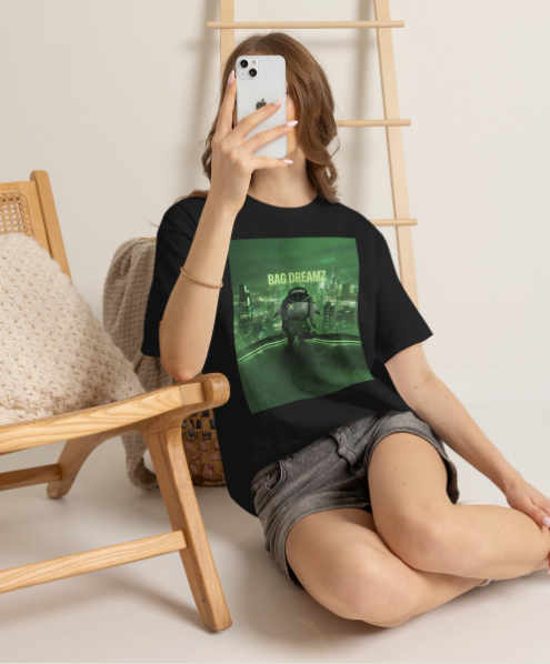 'Bag Dreamz' Cyber City Graphic Tee